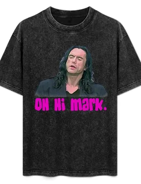 Oh, hi Mark. T-Shirt Big and Tall Loose Fit T-Shirt - Aliexpress - FashionsVida