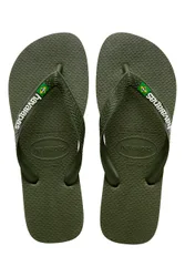 Ciabatte Infradito Brasil Logo Verdi 45/46