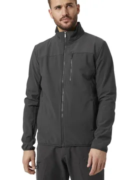 Crew shoftshell 20 chaqueta softshell hombre Gris (L) - Helly Hansen - FashionsVida