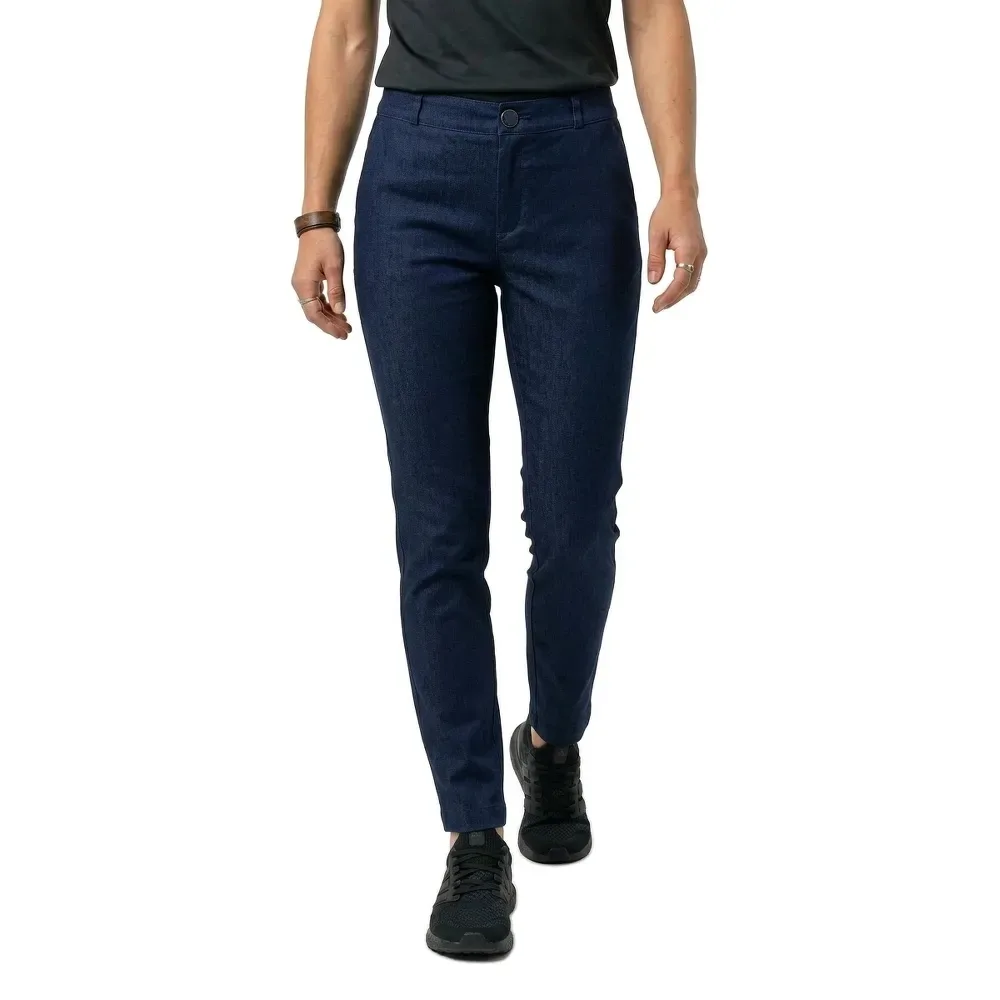 Pantaloni Chino Basic Regular Fit Dark Blue 31 - Salsa Jeans - FashionsVida