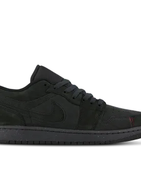 Low Herren Sneaker - Schwarz - Größe 46 - Leder Black 46 - Jordan - FashionsVida