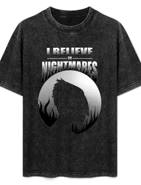 I Believe In Nightmares T-Shirt Plus Size Summer Short Sleeve T-Shirt - Aliexpress - FashionsVida