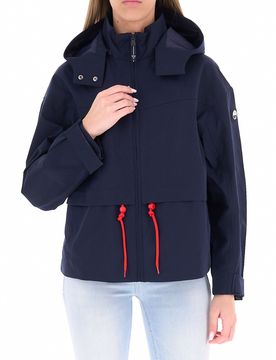 Giubbino con cappuccio BLU NAVY M