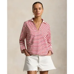 Sudadera de mujer de algodón estampada