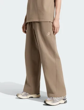 Pantaloni ampi Kit Small Logo XL Khaki Six - Adidas - FashionsVida