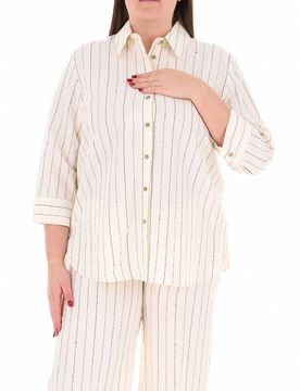 Camicia a righe CREMA 21