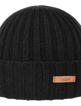 Haakon Beanie Hat with Cuff by - black - Herren - Size: One Size - Barts - FashionsVida