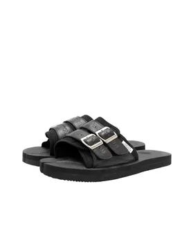 X Suicoke slider sandali da uomo - black