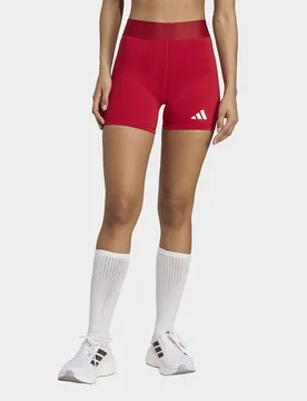 Womens Techfit Pantaloncini Da Pallavolo - Rosso, rosso rosso Donna taglia M 13 CM - Adidas - FashionsVida