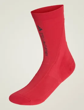 Calze by Stella McCartney 37-39 Soft Carmine / Carbon - Adidas - FashionsVida