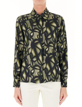 Camicia in viscosa LIU JEANS VERDE 40