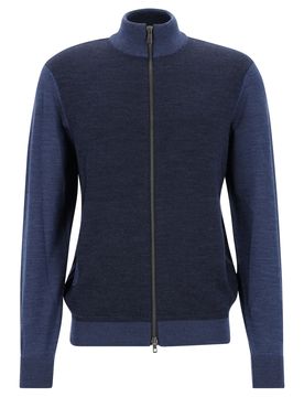 Strickjacke Zip 1/1 Arm male