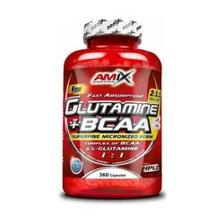 Capsule Glutamina Bcaa 360 Unità White