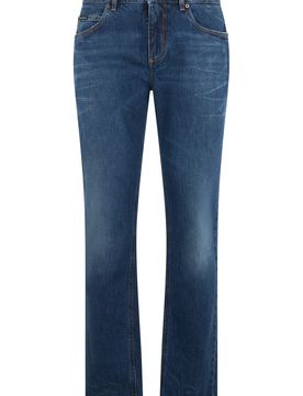 Men's Straight Fit Cotton Denim Jeans