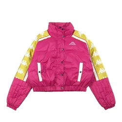 Giubbotto Corto Donna Banda 10 Alyson Red Cerise/white/gold