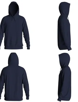 Hoodie Jalvo - Bleu - male - Size: XL