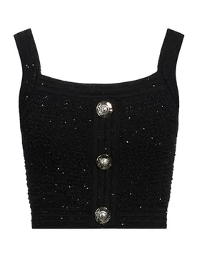 BALMAIN Top Damen Schwarz 36 Damen - Balmain - FashionsVida