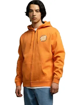Sweat-shirt à Zip Breaker Check Opus Dot Apricot M - Santa Cruz - FashionsVida