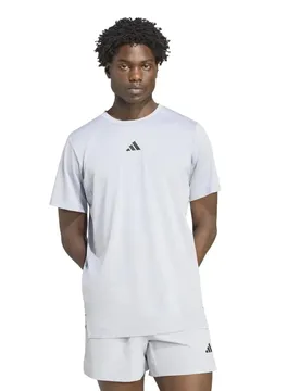 T-shirt à Manches Courtes D4t Essentials Halo Silver M