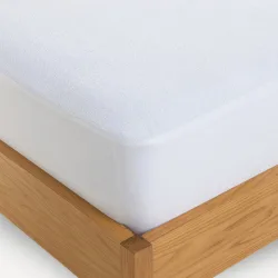 Protector de colchón de rizo algodón Antiácaros Impermeable