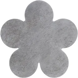 Teppiche Moderner Waschteppich Shape 3106 Blume Shaggy - 80x80 Cm 80x80 Cm