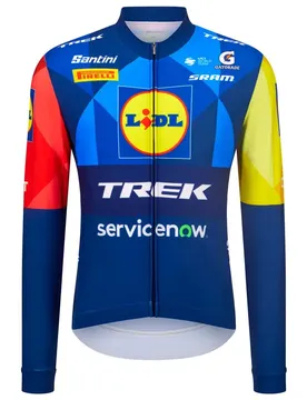 Maglia A Maniche Lunghe Lidl Trek 2026 Print