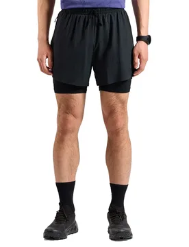 Zeroweight 5 Inch Shorts Black M Men - Odlo - FashionsVida