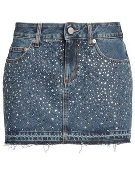 Falda vaquera Mujer Azul marino 25,26 Mujer