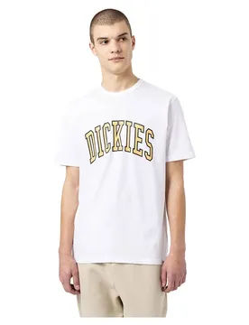 T-shirt à Manches Courtes Aitkin White / Yellow M