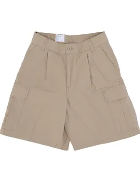 Pantalone Corto Uomo Cole Cargo Short Sable Rinsed - CARHARTT WIP - FashionsVida