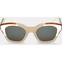 Gafas de sol de mujer cuadrada en acetato