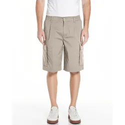 Bermuda chino de hombre regular fit con bolsillos