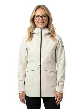 Veste Tech Coat 3l Dust White S - Scott - FashionsVida