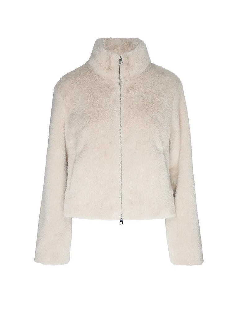 Giacca effetto pelliccia beige 38 - Marc cain - FashionsVida