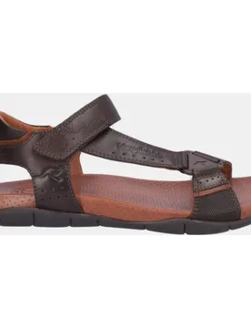Sandalia de caballero en piel con velcro - Kangaroos - FashionsVida