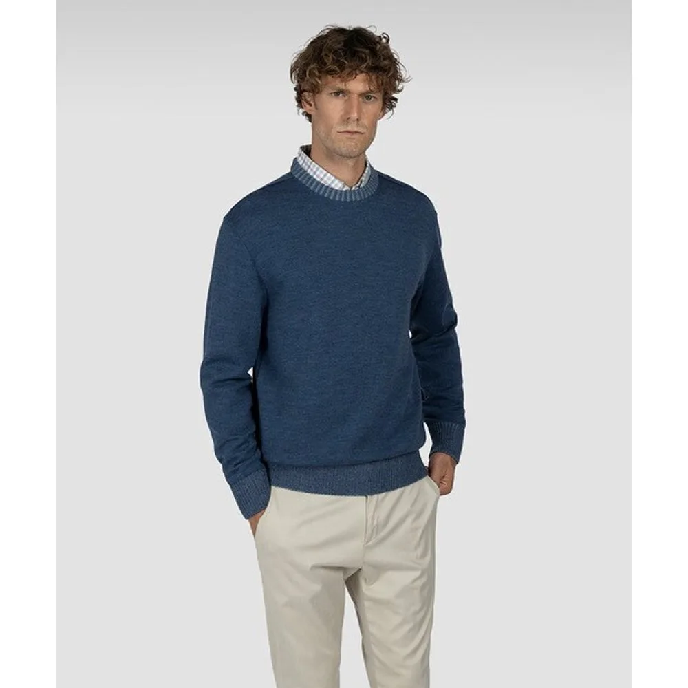 Paul & Shark - Jersey de hombre cuello caja ribete - PAUL & SHARK - FashionsVida