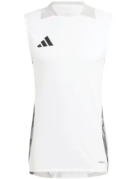 Tiro 24 Competition Sleeveless Trainingstrikot Herren Trikot, weiß L