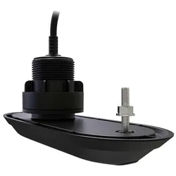Rv-320p Realvision 3d Plastic Thru-hull Port 20º Black One Size unisex