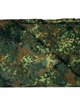 Bundeswehr Zeltbahn flecktarn gebraucht Default Title adult
