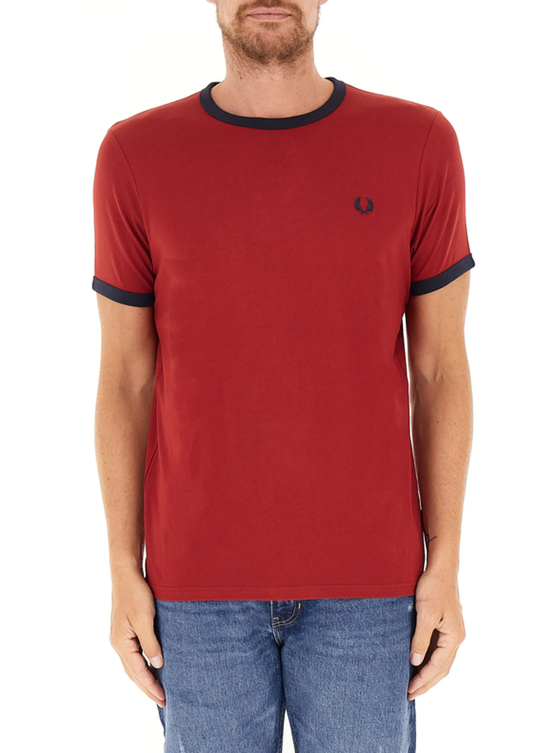 T-shirt in cotone ROSSO S - Fred perry - FashionsVida