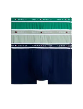 Boxers Um0um03981 Trunk 3 Unità Carbon Navy / Alaska Green / Minty Grey S