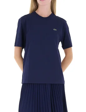 T-shirt in cotone BLU SCURO 36 - Lacoste - FashionsVida