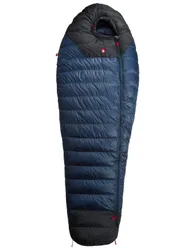 Sac de couchage en duvet 3 saisons - Core 750 Navy - Taille Long