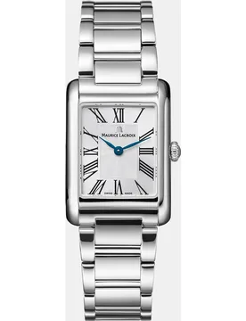 Reloj de mujer Fiaba Square FA1205-SS002-110-1 de acero - Maurice Lacroix - FashionsVida