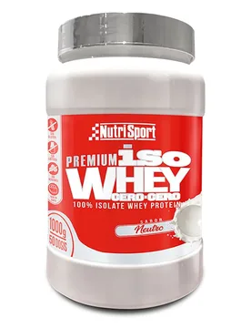 Proteine Del Siero Del Latte Isolate Premium Zero-zero Sapore Neutro 1000g - Nutrisport - FashionsVida