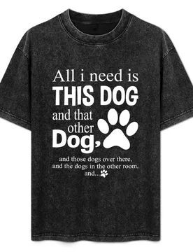All I Need Is This Dog T-Shirt Athletic Quick Dry T-Shirt for Men - Aliexpress - FashionsVida