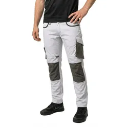 Pantalon De Travail Unique 13079 White / Dark Anthracite 66