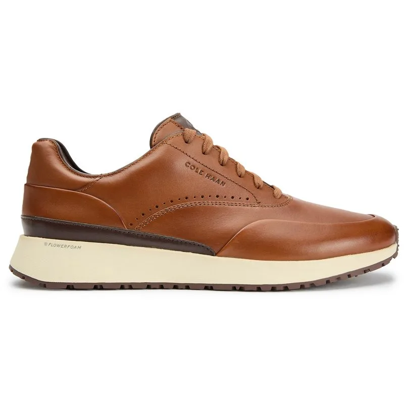 Mens Luxe Mile Trainers - Tan Leather - Size Uk 7 - Cole haan - FashionsVida