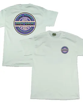 T-shirt à Manches Courtes Two Tone White L Homme