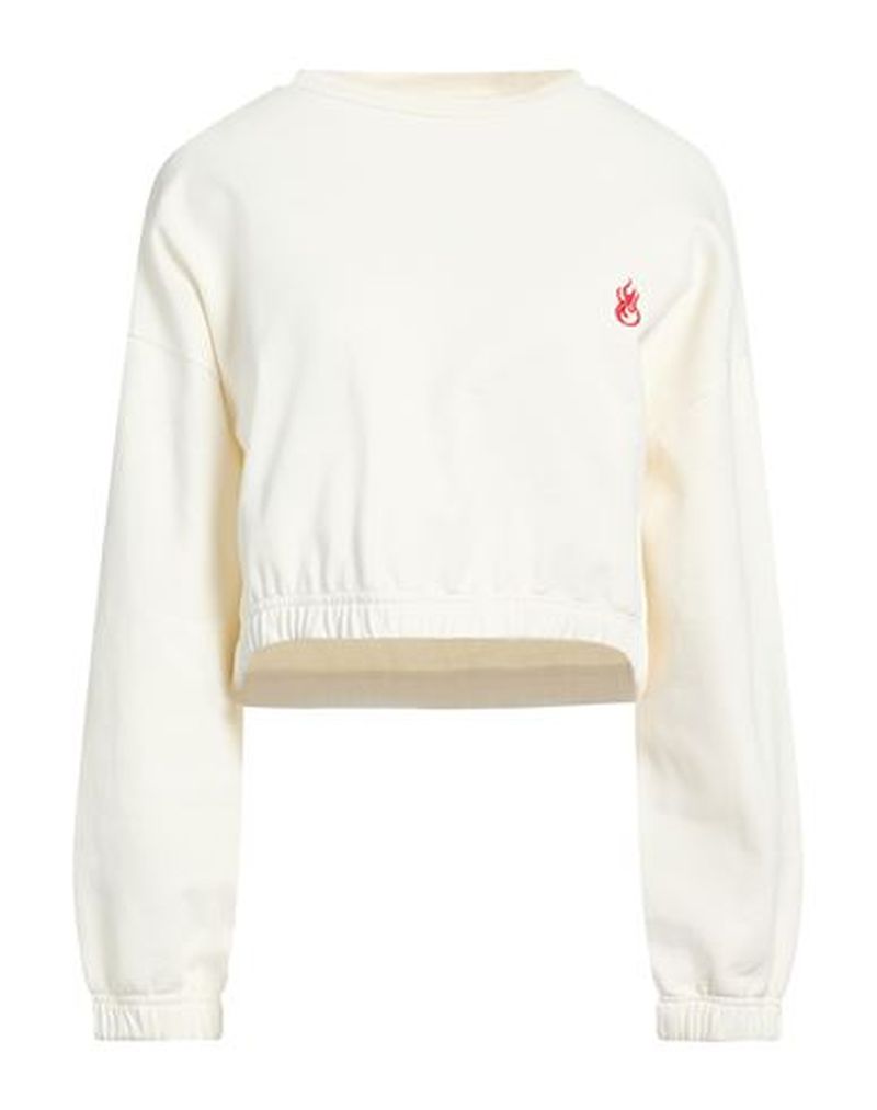 Sudadera Mujer Marfil XS Mujer